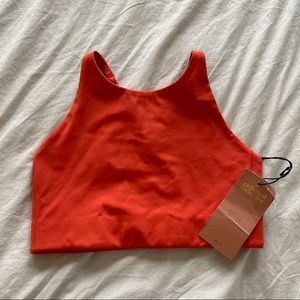 Girlfriend Collective Topanga Bra- Toasted Apricot